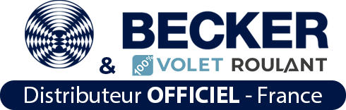 Distributeur officiel Becker France et 100% Volet roulant