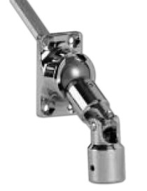 Sortie de caisson 45° C8 - Diam. 14 - 4 trous