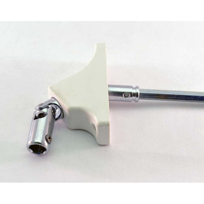 Passe Caisson à 90 degrés Polyamide étroit Rond de 12mm