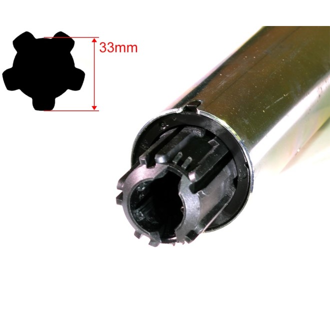 Moteur Simu T5 E Hz Radio Ø50 - 50 Nm