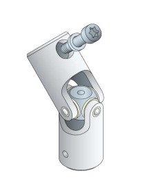 Genouillère D18 Exter. Ø12-Ø10 Blanc