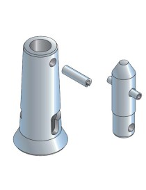 Entonnoir pour accrocher manivelle Ø12 femelle
