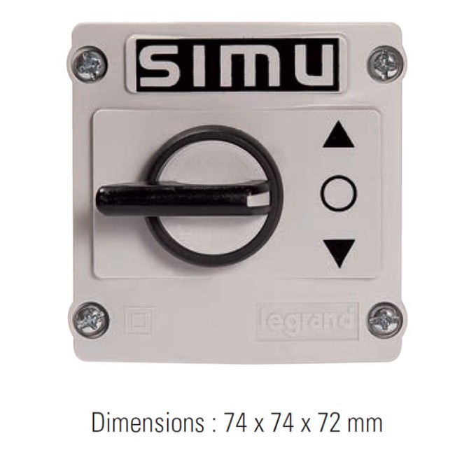 Bouton rotatif étanche instable Simu Bouton rotatif étanche instable Simu