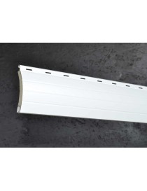 Lame 55mm Aluminium Blanc 160cm de long 