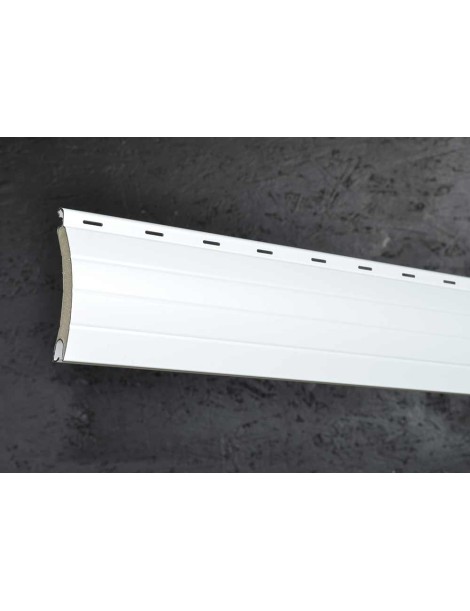Lame 55mm Aluminium Blanc 160cm de long 