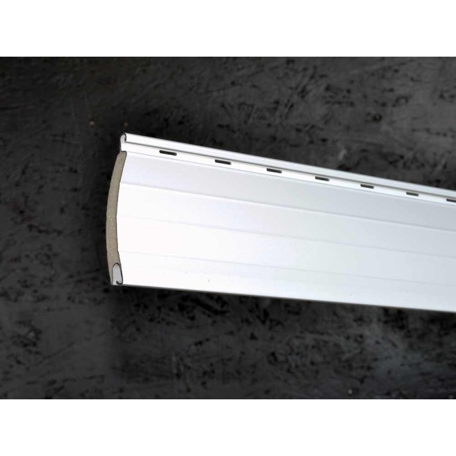 Lame 55mm Aluminium Blanc 160cm de long 