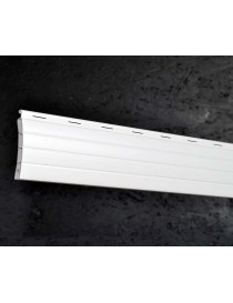 Lame 44mm PVC Blanc ou Gris 160cm de long