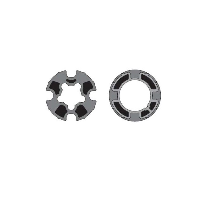 Adaptations moteur simu Ø50 - Tube Rond 78 G.R et G.P