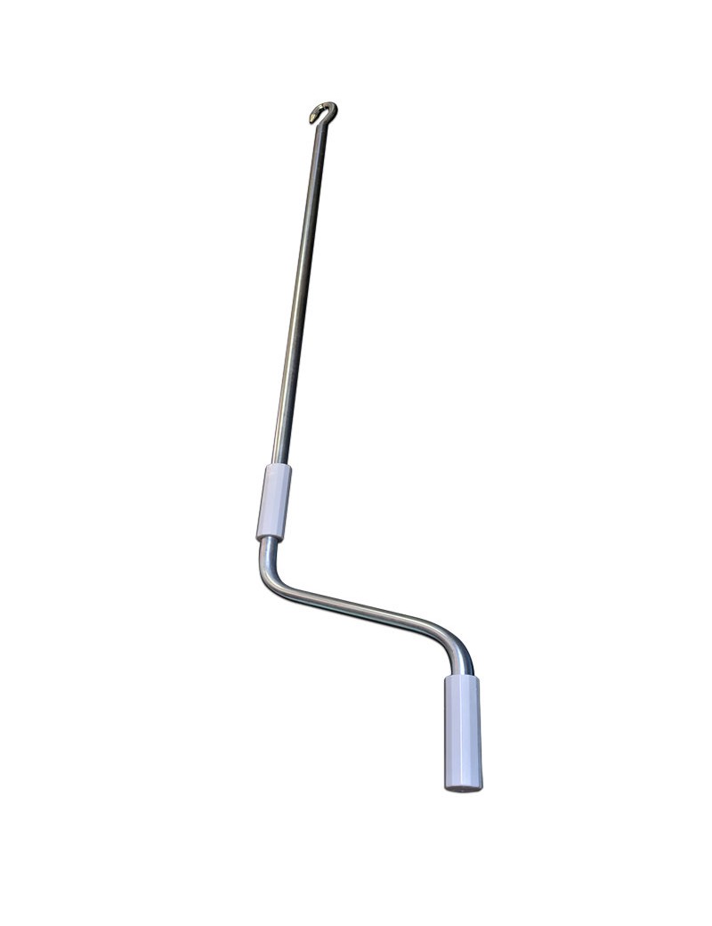 Manivelle de store banne1200mm Galvanisé