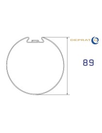 Jeu de bagues moteur Deprat Ø50 - Tube Deprat 89