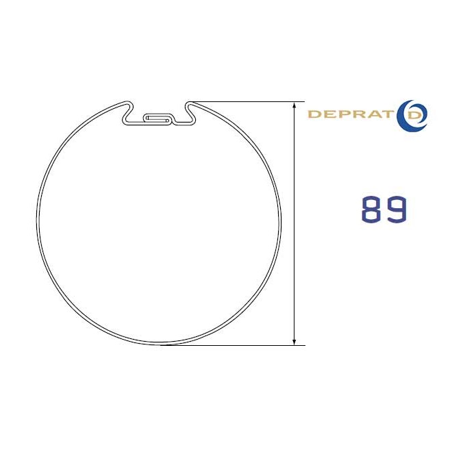 Jeu de bagues moteur Deprat Ø50 - Tube Deprat 89 Jeu de bagues moteur Deprat Ø50 - Tube Deprat 89