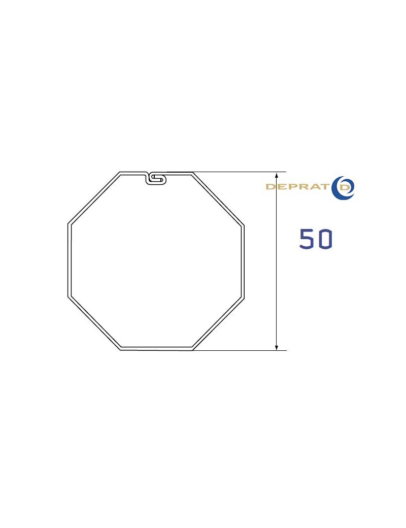 Jeu de bagues moteur Deprat Ø50 - Tube Octo 50