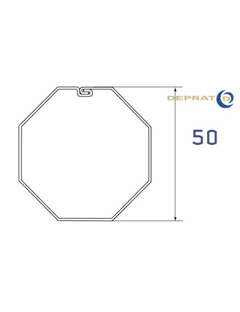 Jeu de bagues moteur Deprat Ø50 - Tube Octo 50