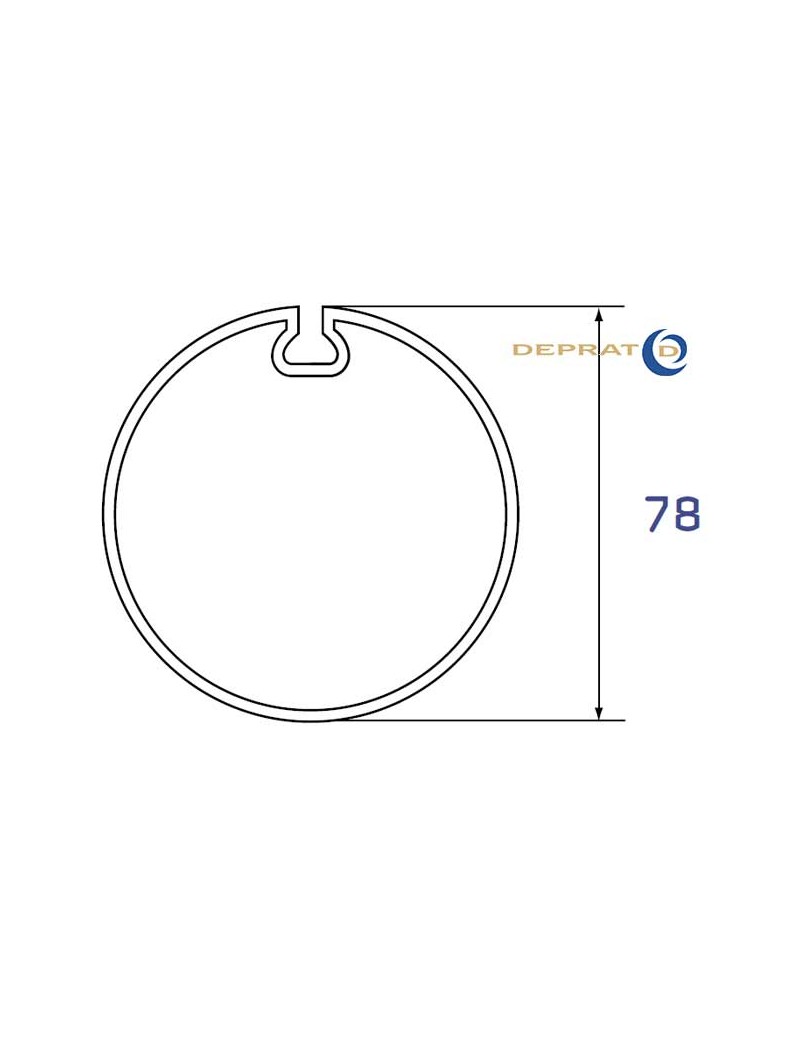 Jeu de bagues moteur Deprat Ø50 - Tube IMBAC 78 Jeu de bagues moteur Deprat Ø50 - Tube IMBAC 78
