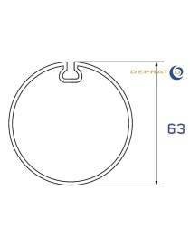 Jeu de bagues moteur Deprat Ø50 - Tube WELZER 63