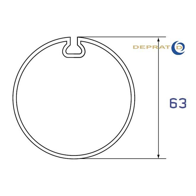 Jeu de bagues moteur Deprat Ø50 - Tube WELZER 63 Jeu de bagues moteur Deprat Ø50 - Tube WELZER 63
