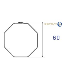 Jeu de bagues moteur Deprat Ø50 - Tube Octo 60