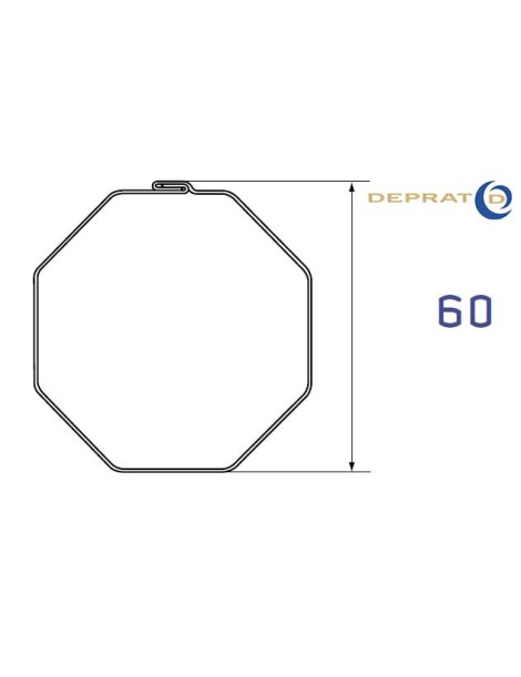 Jeu de bagues moteur Deprat Ø50 - Tube Octo 60