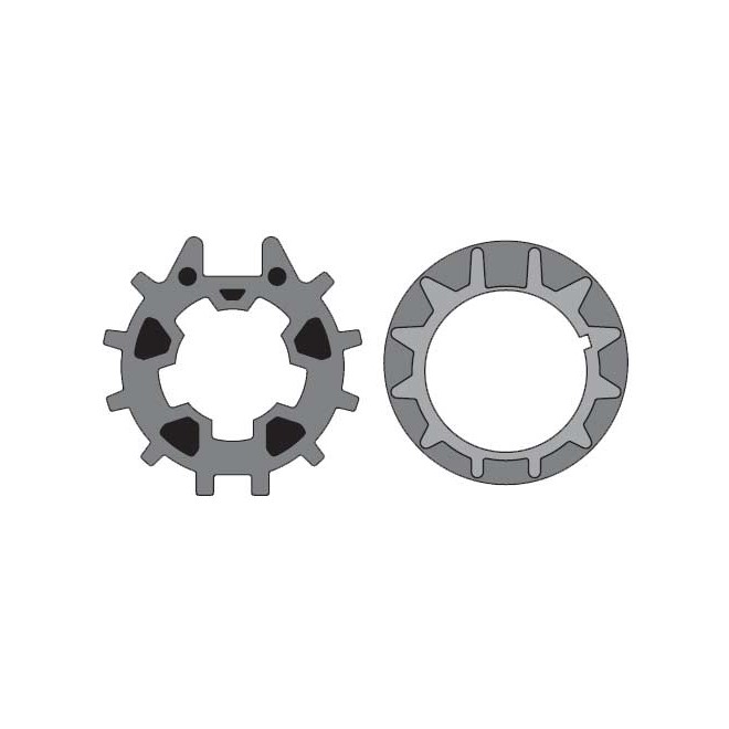Adaptations moteur simu Ø50 - Tube Döhner Ø70 x 1,5 