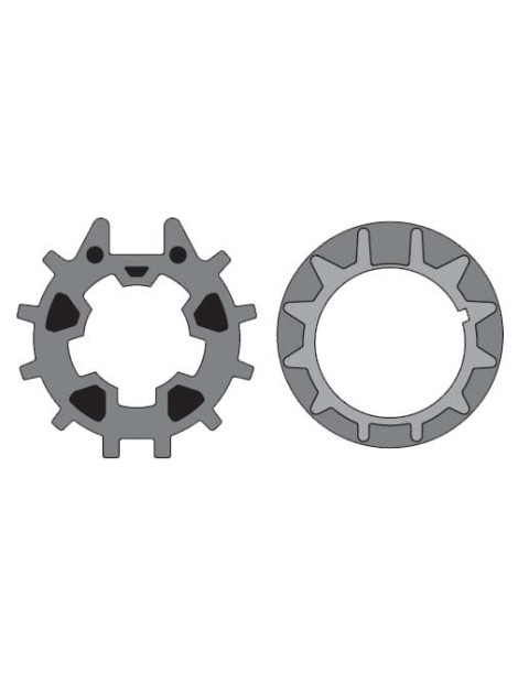 Adaptations moteur simu Ø50 - Tube Döhner Ø70 x 1,5 