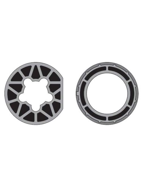 Adaptations moteur simu Ø50 - Tube Rond Ø70 x 2mm