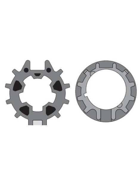 Adaptations moteur simu Ø50 - Tube Imbac Ø70 GR