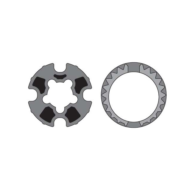Adaptations moteur simu Ø60 - Tube Döhner Ø78 Gorge Plate