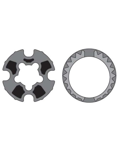 Adaptations moteur simu Ø60 - Tube Döhner Ø78 Gorge Plate