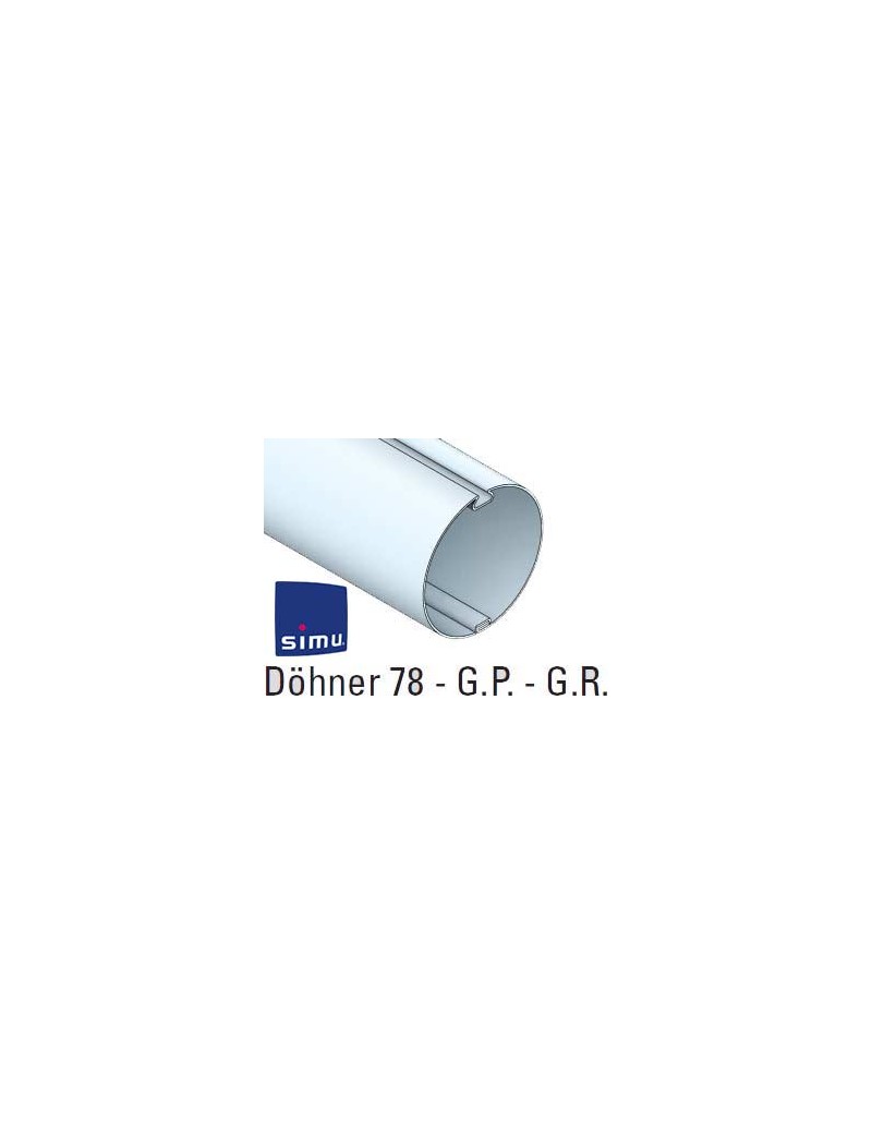 Adaptations moteur simu Ø60 - Tube Döhner Ø78 Gorge Plate