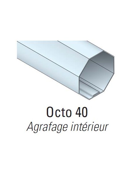 Embout Octo 40 - Palier D18 / Carré 8