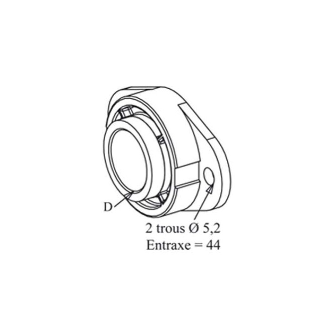 Coussinet pour palier Diamètre 18mm Coussinet pour palier Diamètre 18mm