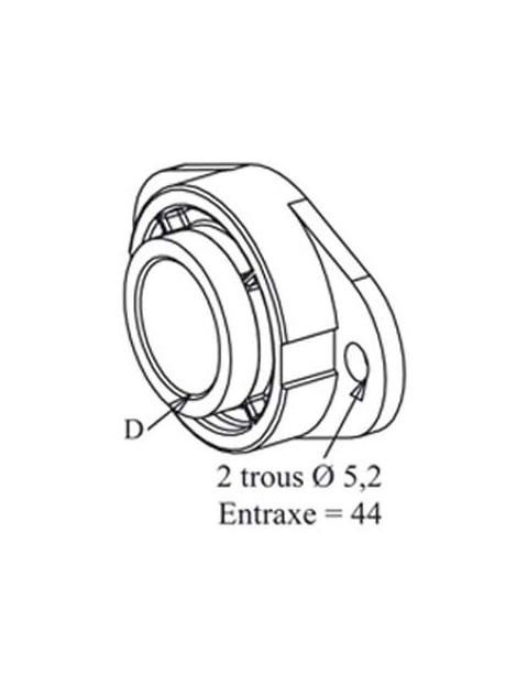 Coussinet pour palier Diamètre 18mm