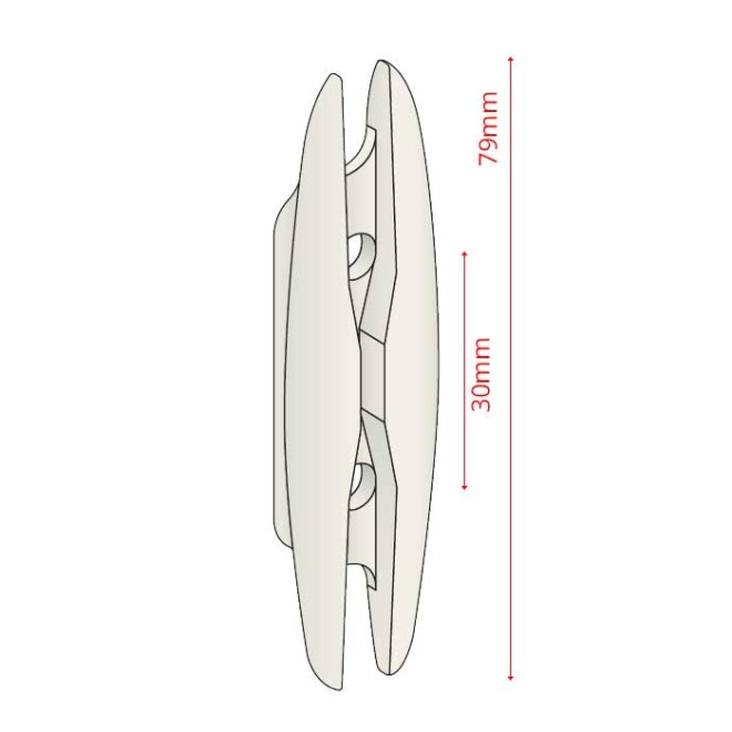 Feuille de sauge blanc design