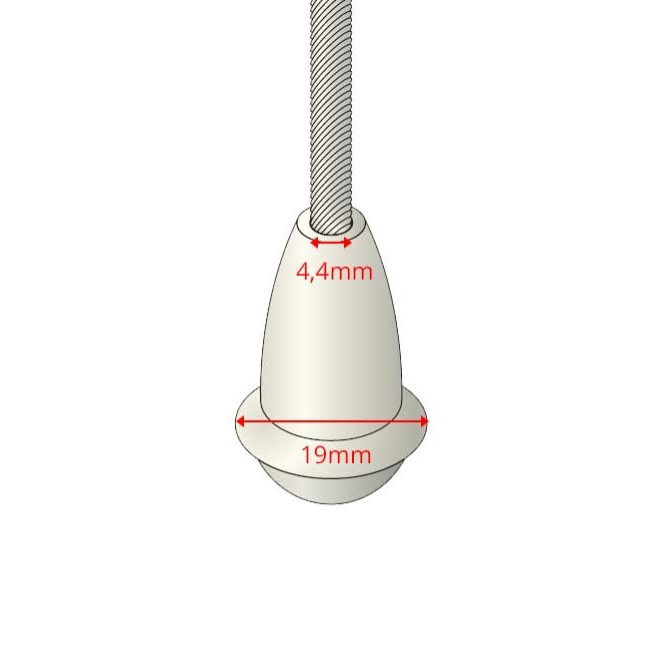 Gland pour cordon de store