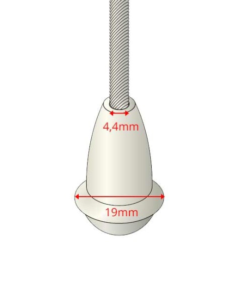 Gland pour cordon de store
