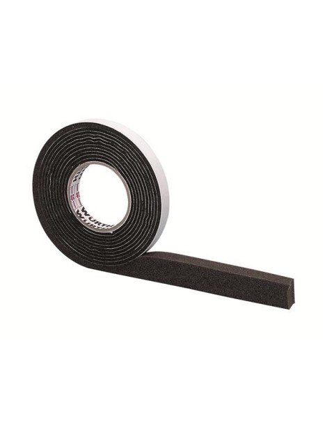 Mousse de polyuréthane pré-comprimée pour isoler coffre et menuiserie