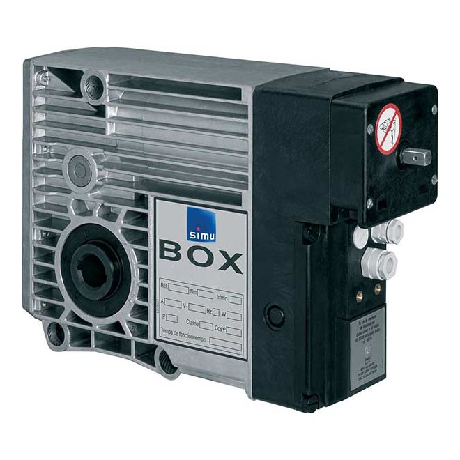 Moteur Simubox 220/12 EI Triphasé Porte enroulable