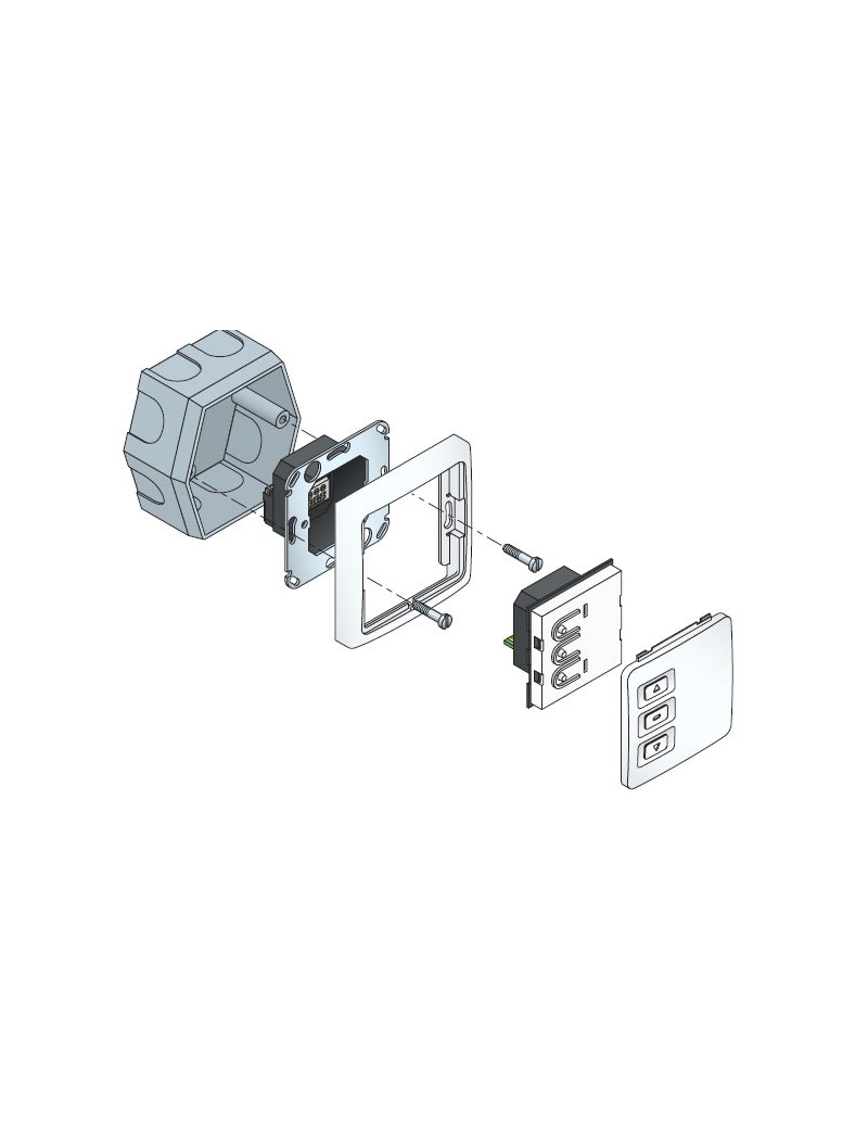 Lot De 5 Interrupteurs Inverseurs Pour Volet Roulant Somfy INIS - Neuf