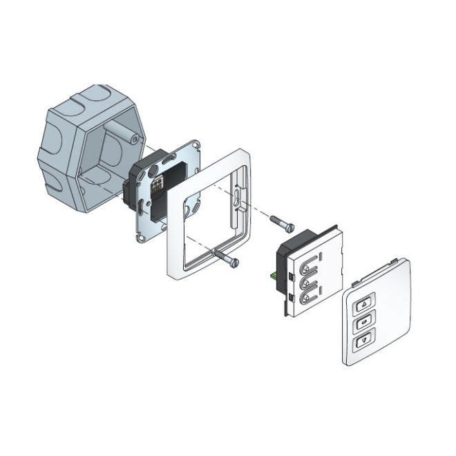 Interupteur CEGEO Simu - Bus filaire de groupe