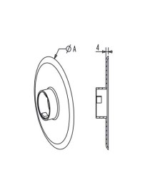 Flasque Clipable D140 type 1