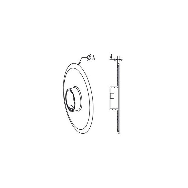 Flasque Clipable D140 type 1 Flasque Clipable D140 type 1
