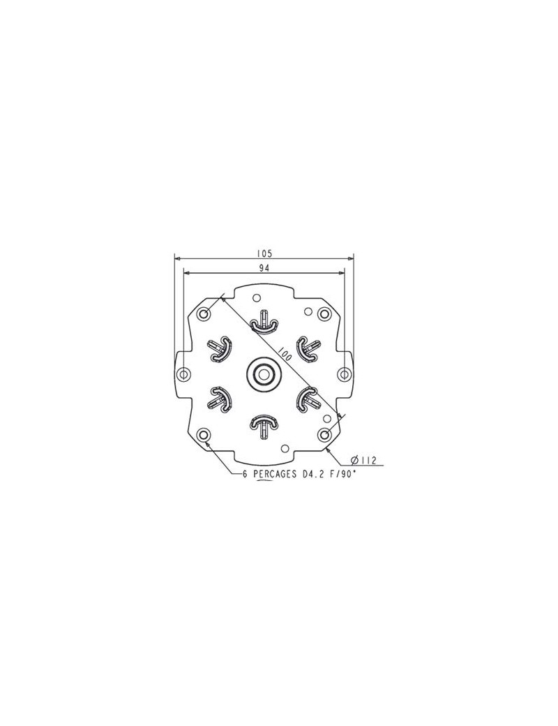 Support moteur Somfy Max 20Nm
