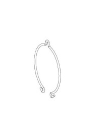 Anneau d'arrêt pour support LT50 Somfy