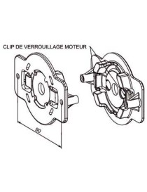 Support moteur Becker Maxi. 20Nm