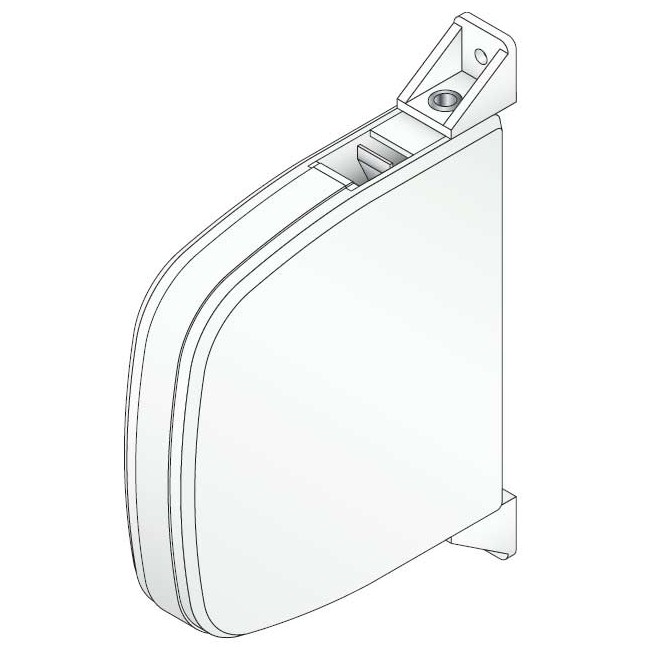 Enrouleur SWING BLANC Pivotant + sangle 14mm