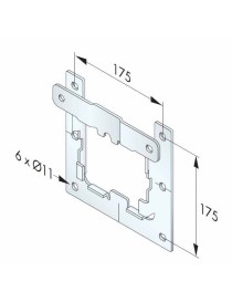 Support moteur T8 S 175x175mm