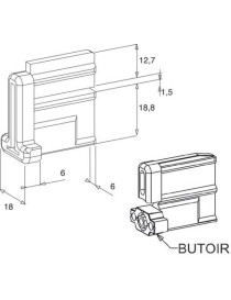 Embout-Butée pour lame Finale de 33