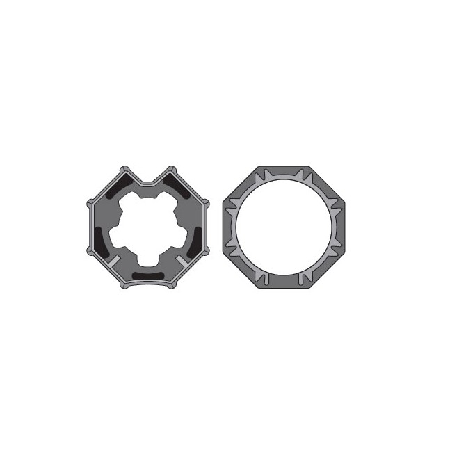 adaptations moteur simu-Somfy Ø50 - Tube Octogonal 60