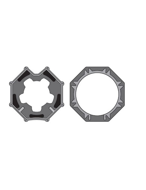 adaptations moteur simu-Somfy Ø50 - Tube Octogonal 60
