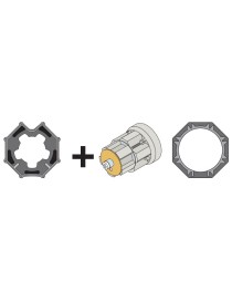 adaptations moteur simu-Somfy Ø50 - Tube Octo 60